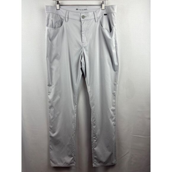 Men’s Travis Mathew’s Size 36 Light Grey Slacks - Picture 1 of 6